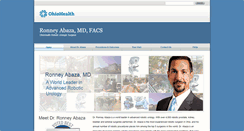 Desktop Screenshot of ohiohealthroboticurologicsurgeon.com